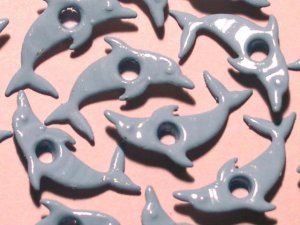 Quicklets Ocean Sea Dolphin Dk Blue Scrapbooking Eyelet
