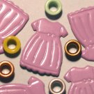 Brads Purple Dress Party Fashion Eyelets Embellishments