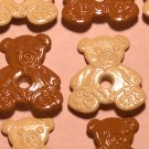Quicklets Teddy Bear Mix Scrapbooking Craft Card Eyelet