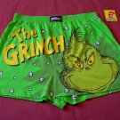 NEW Mens DR. SEUSS GRINCH Boxer X-LARGE Shorts XL 40-42