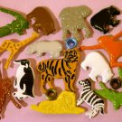 Brads Wild Kingdom Zoo Animal Eyelet Card Embellishment