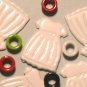 Brads White Dress Party Fashion Eyelets Embellishments