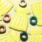 Brads Green Dress Party Fashion Eyelets Embellishments