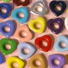 HEART Eyelets - 100 Embellishments Scrapbooking Paper Art Craft Holiday Cards Tags Piecing Supply
