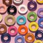 ROUND Eyelets - 100 Embellishments Scrapbooking Paper Art Craft Holiday Cards Tags Piecing Supply
