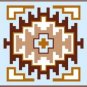 9129 Southwest Needlepoint Canvas 7" x 7"