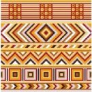 6097 Geometric Needlepoint Canvas 7" x 7"