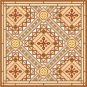 6065 Geometric Needlepoint Canvas 8" x 8"