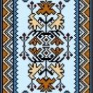 9110 Geomtric Needlepoint Canvas 7" x 10"