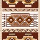 6073 Southwest Needlepoint Canvas 6" x 9"