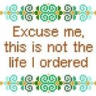 6084 Sayings Needlepoint Canvas 6" x 6"