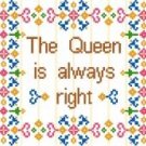 6021 Queen Needlepoint Canvas 7-1/2" x 10-1/2"