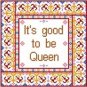 6022 Queen Needlepoint Canvas 8" x 8"