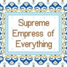 6023 Supreme Empress Needlepoint Canvas 7-1/2" x 9-1/2"