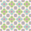 6030 Geometric Needlepoint Canvas 14" x 14"