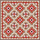 6902 Southwest Needlepoint Canvas 14" x 14"