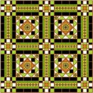6066 Geometric Needlepoint Canvas 14" x 14"