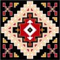 6559 Southwest Needlepoint Canvas 14" x 14"
