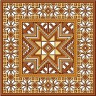 4116 Geometric Needlepoint Canvas 14" x 14"