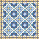6944 Geometric Needlepoint Canvas 14" x 14"