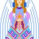 2031F Christmas Angel Needlepoint Canvas