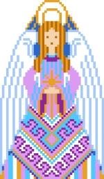 2031F Christmas Angel Needlepoint Canvas