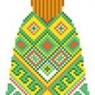 2025B Christmas Natitivy Wise Man Needlepoint Canvas (back)