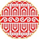 1361 Christmas Ornament Needlepoint Canvas
