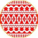 1357 Christmas Ornament Needlepoint Canvas