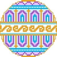 2011 Christmast Ornament Needlepoint Canvas