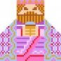 2016 Wise Man Christmas Ornament Needlepoint Canvas