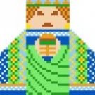 2015 Wise Man Christmas Ornament Needlepoint Canvas