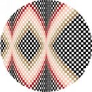 6787 Optical Geometric Needlepoint Canvas