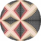 6058 Optical Geometric Needlepoint Canvas