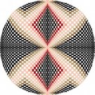 6057 Optical Geometric Needlepoint Canvas