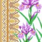 6068 Iris Floral Needlpoint Canvas