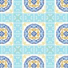 6088 Oriental Needlepoint Canvas 12" x 12"