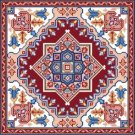 4256 Persian Needlepoint Canvas 14" x 14"
