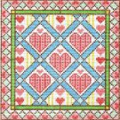 6213 Hearts Needlepoint Design