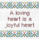 6220 Love Saying Needlepoint Canvas