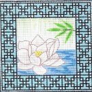 6283 Zen Lotus Needlepoint Canvas