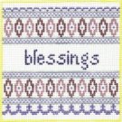 7108 Blessings Needlepoint Canvas