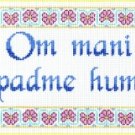 7141 Om Mani Padme Hum Needlepoint Canvas