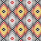 6265 Optical Geometric Needlepoint Canvas