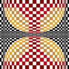 6258 Optical Geometric Needlepoint Canvas