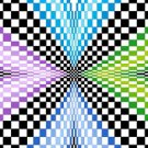 6257 Optical Geometric Needlepoint Canvas