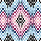 6262 Optical Geometric Needlepoint Canvas