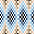 6231 Optical Geometric Needlepoint Canvas