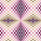 6230 Optical Geometric Needlepoint Canvas