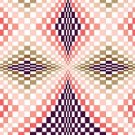 6255 Optical Geometric Needlepoint Canvas